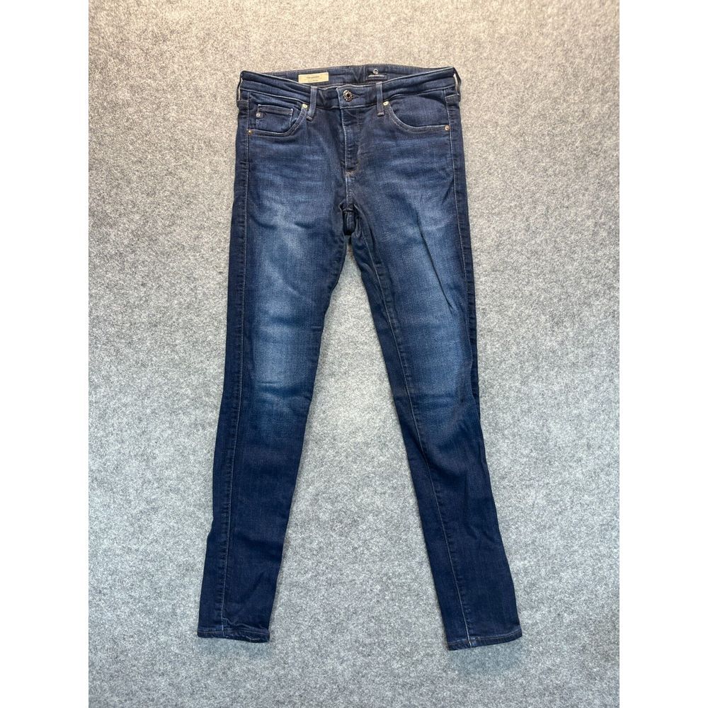AG Adriano Goldschmied Jeans Womens 29 The Legging Super Skinny Blue‎ Stretch